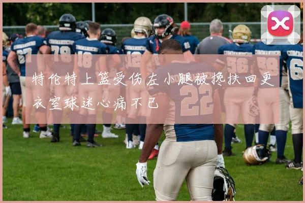 特伦特上篮受伤左小腿被搀扶回更衣室球迷心痛不已